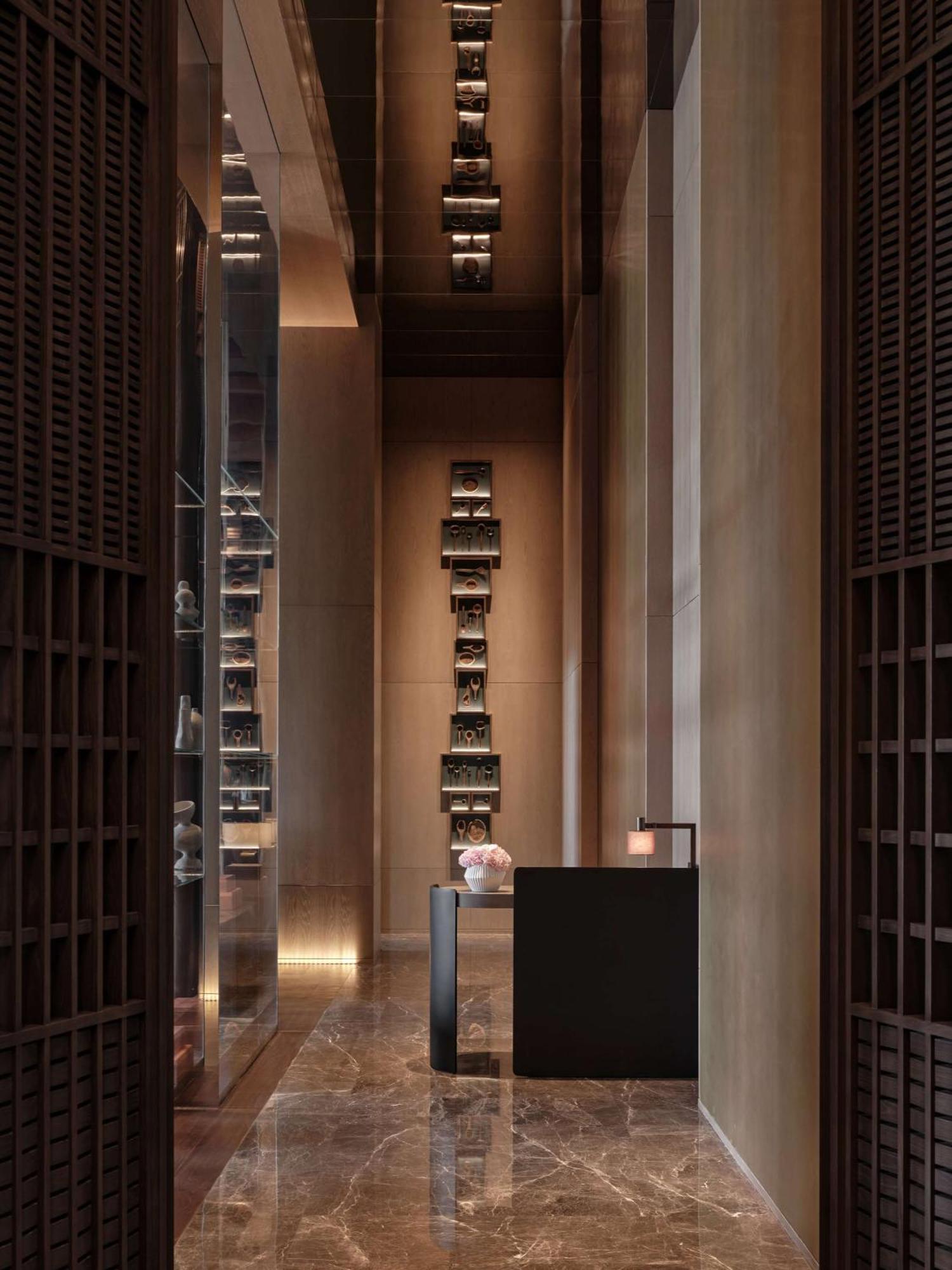 Conrad Shenzhen, The First Art Museum Hotel In Greater Bay Area With The Stunning Bay And Sunset View In The Hotel Terrace Exteriér fotografie