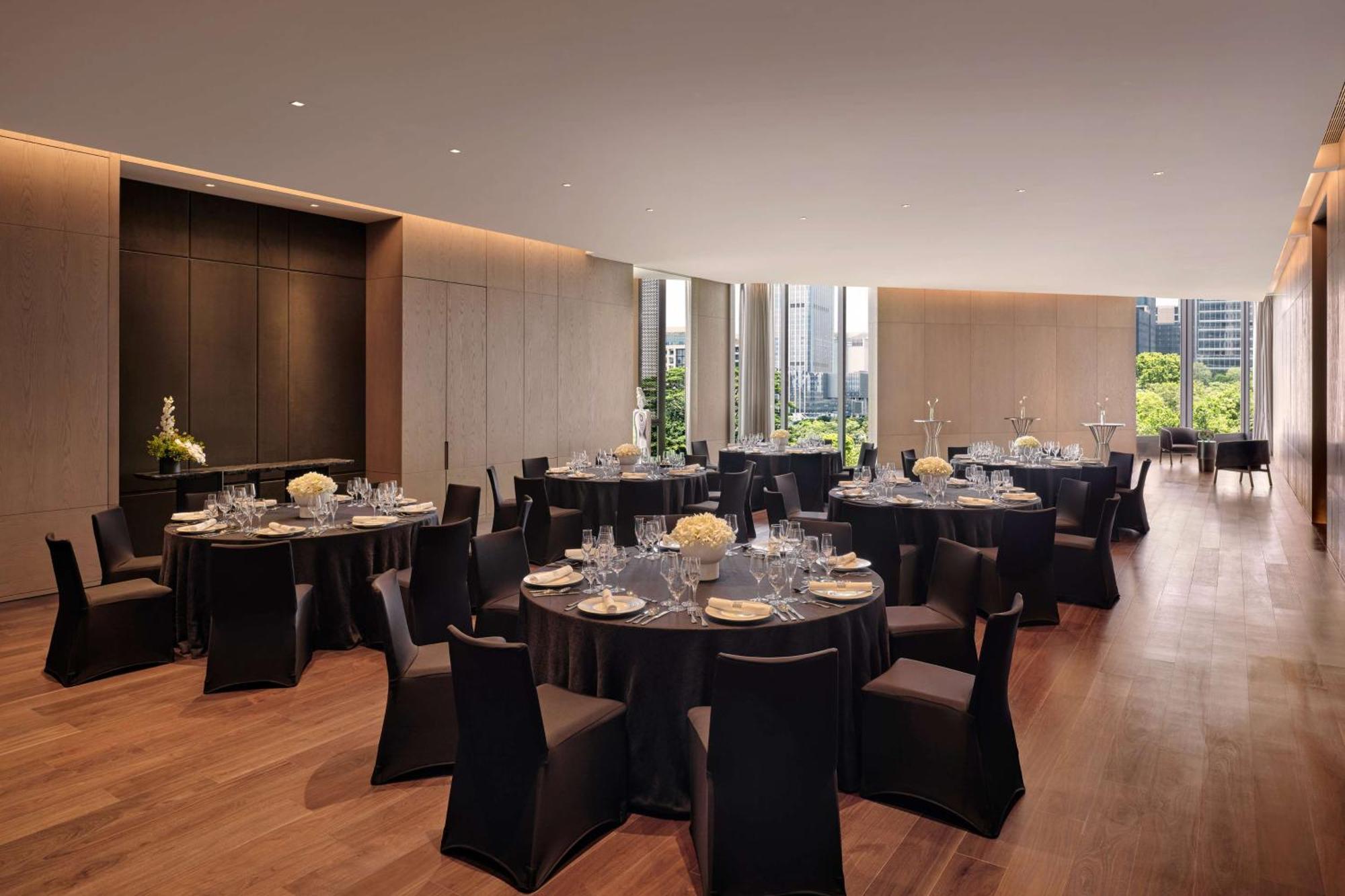 Conrad Shenzhen, The First Art Museum Hotel In Greater Bay Area With The Stunning Bay And Sunset View In The Hotel Terrace Exteriér fotografie