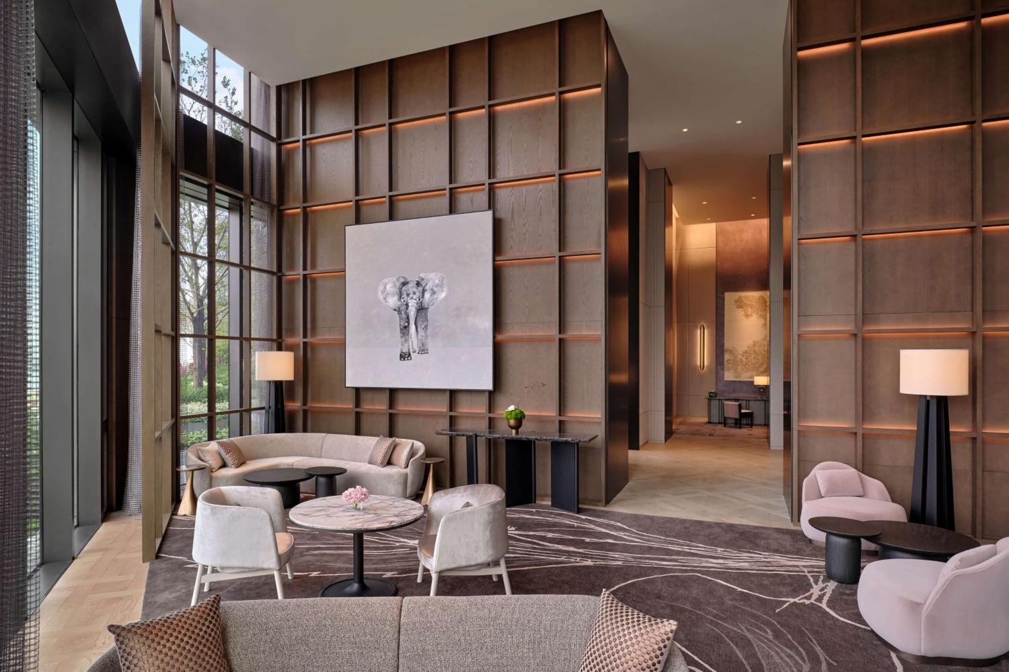 Conrad Shenzhen, The First Art Museum Hotel In Greater Bay Area With The Stunning Bay And Sunset View In The Hotel Terrace Exteriér fotografie