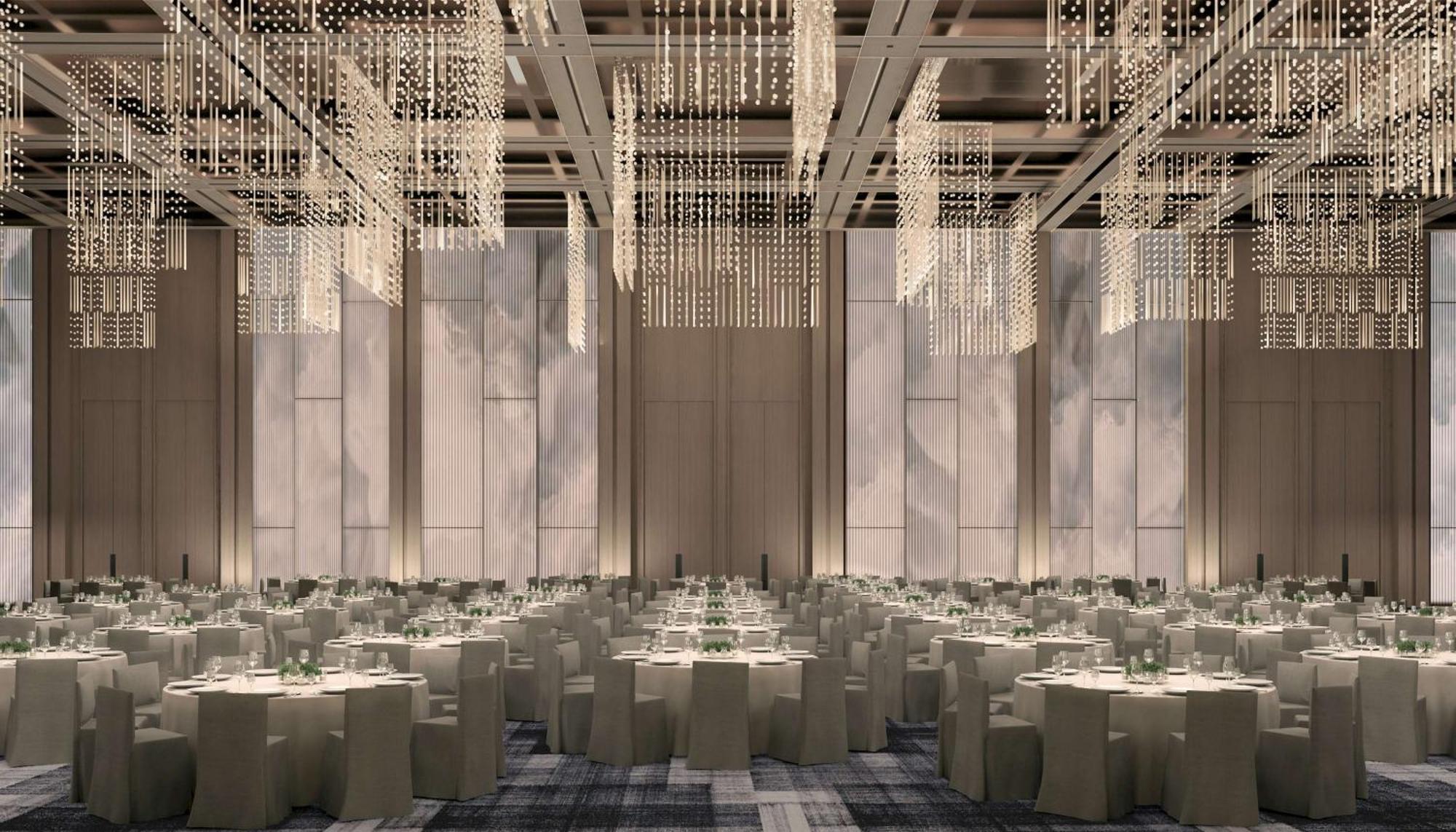 Conrad Shenzhen, The First Art Museum Hotel In Greater Bay Area With The Stunning Bay And Sunset View In The Hotel Terrace Exteriér fotografie