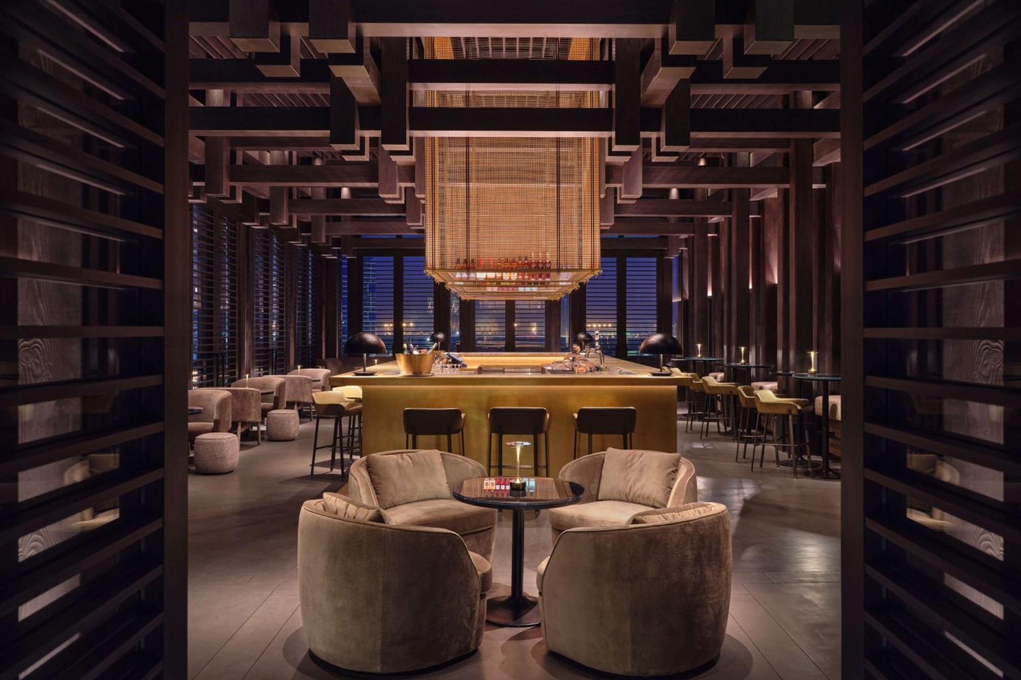 Conrad Shenzhen, The First Art Museum Hotel In Greater Bay Area With The Stunning Bay And Sunset View In The Hotel Terrace Exteriér fotografie