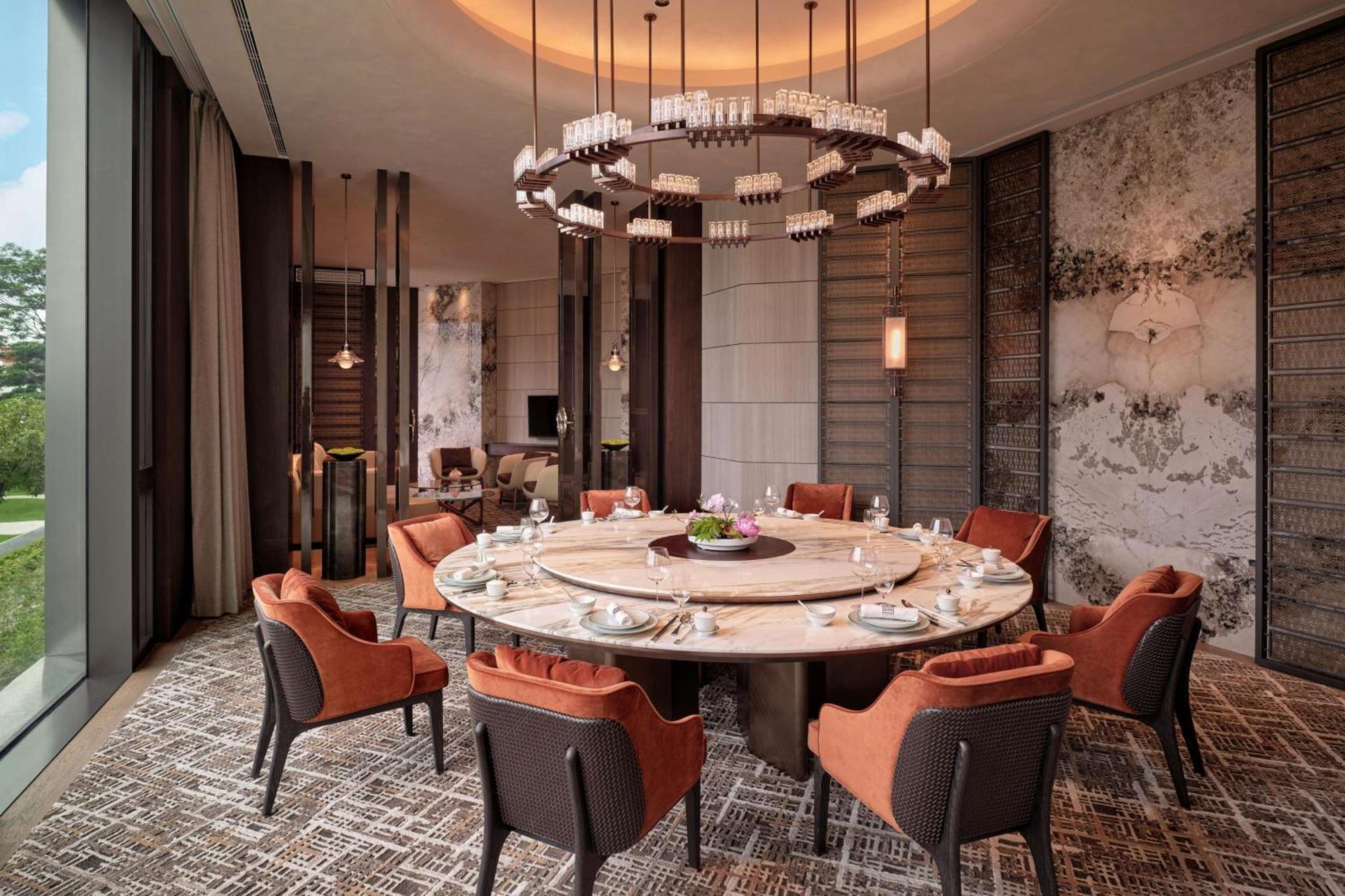 Conrad Shenzhen, The First Art Museum Hotel In Greater Bay Area With The Stunning Bay And Sunset View In The Hotel Terrace Exteriér fotografie