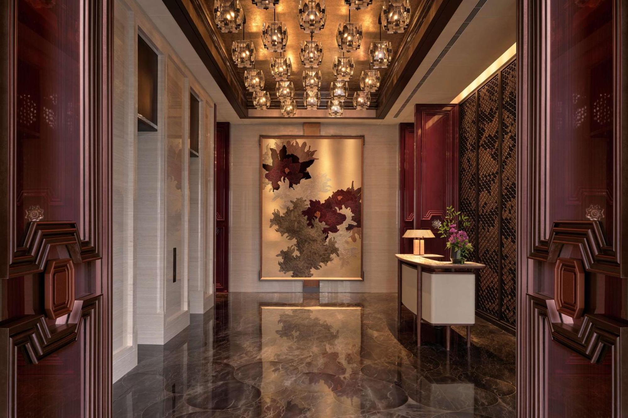 Conrad Shenzhen, The First Art Museum Hotel In Greater Bay Area With The Stunning Bay And Sunset View In The Hotel Terrace Exteriér fotografie